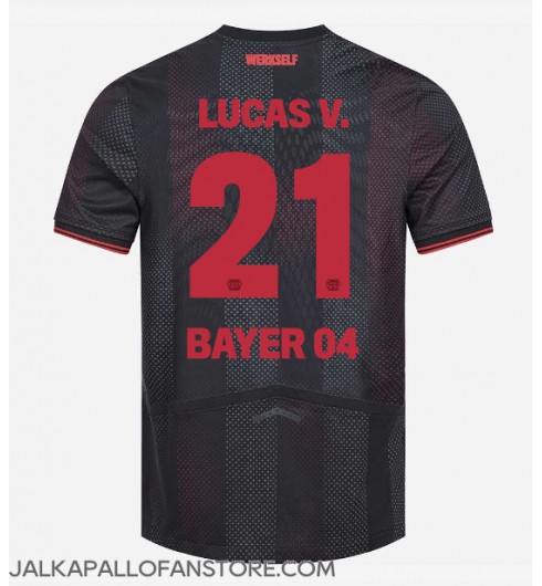 Bayer Leverkusen Lucas Vazquez #21 Kotipaita 2025-26 Lyhythihainen Bayer Leverkusen Lucas Vazquez #21 Kotipaita 2025-26 Lyhythihainen
